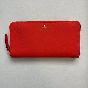 Kate Spade Women's Large Zip Around Wallet
